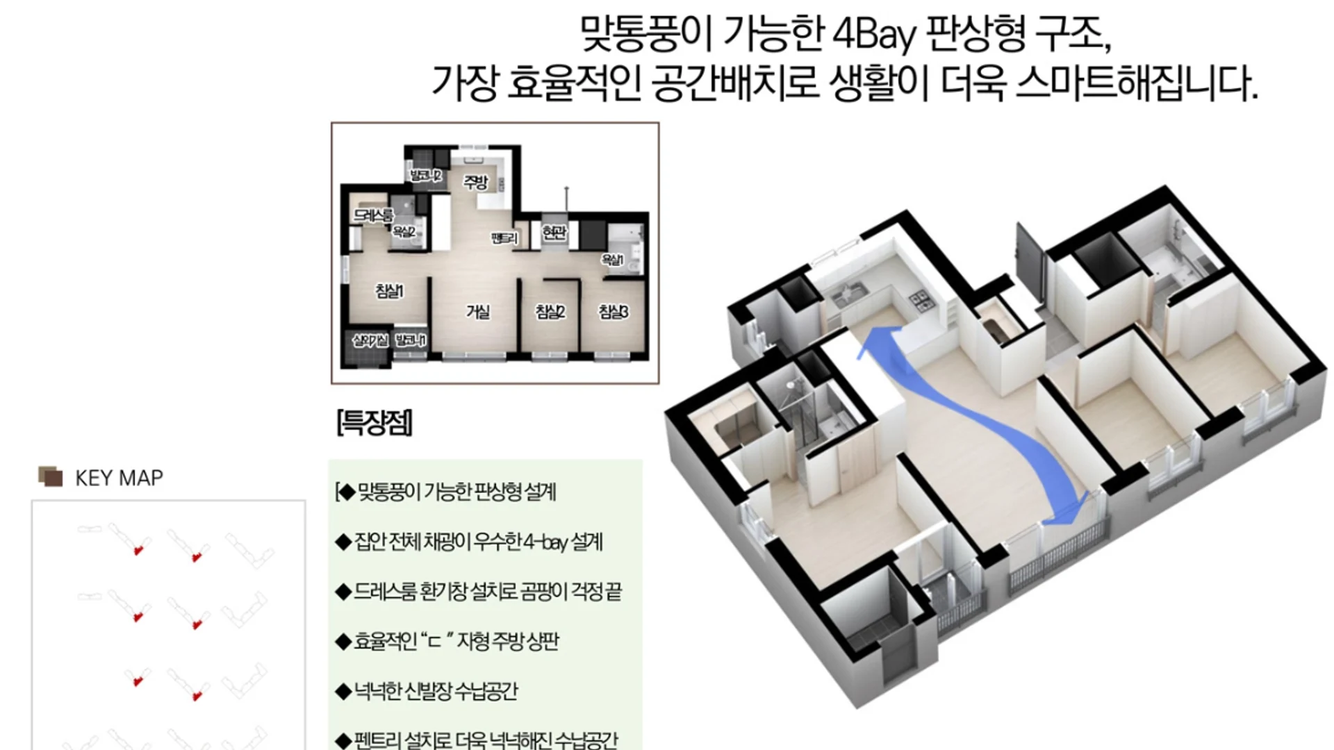 아크로 라로체 모델하우스 초고층 라인 평면